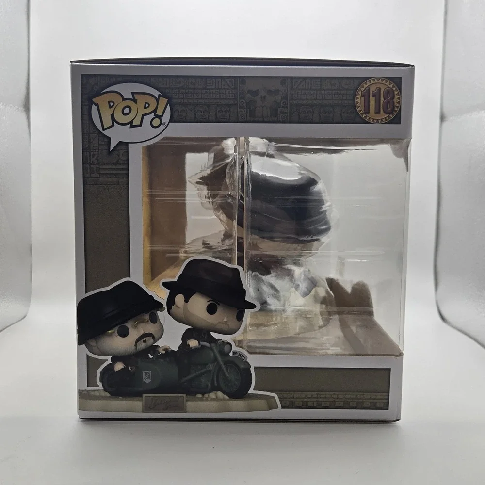 Funko Pop Indiana Jones & Henry Jones Sr #118 Amazon Exclusive Movie Moments
